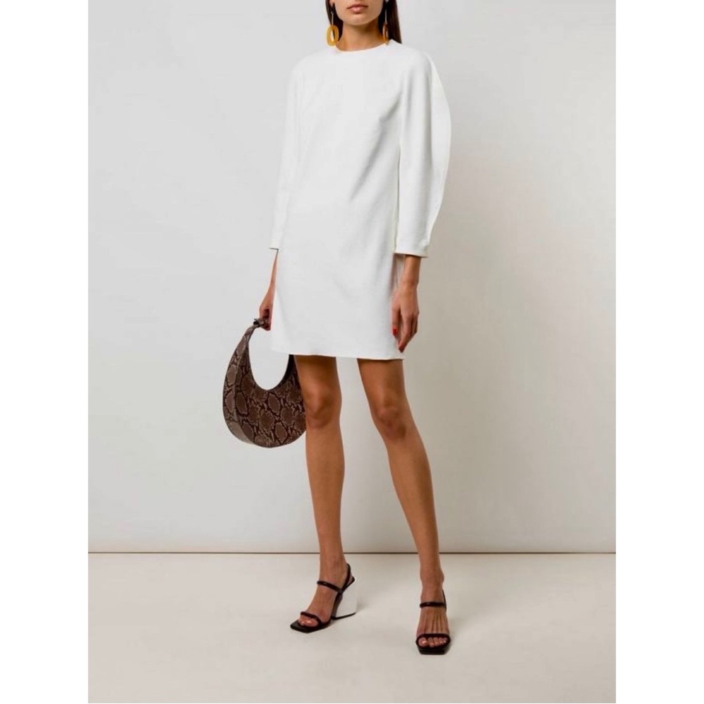 New with tags Tibi Origami Sleeve Shift Dress in White size 4.